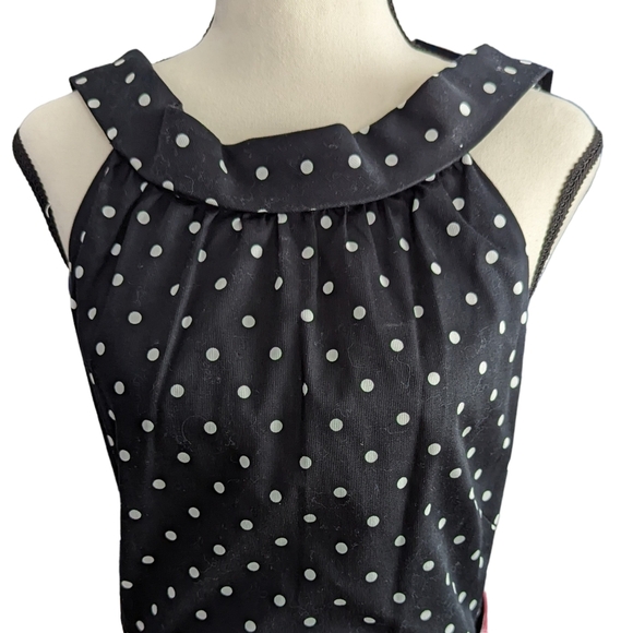 Jessica Howard 50's Style Polka Dot Dress Size 16 - Picture 4 of 13